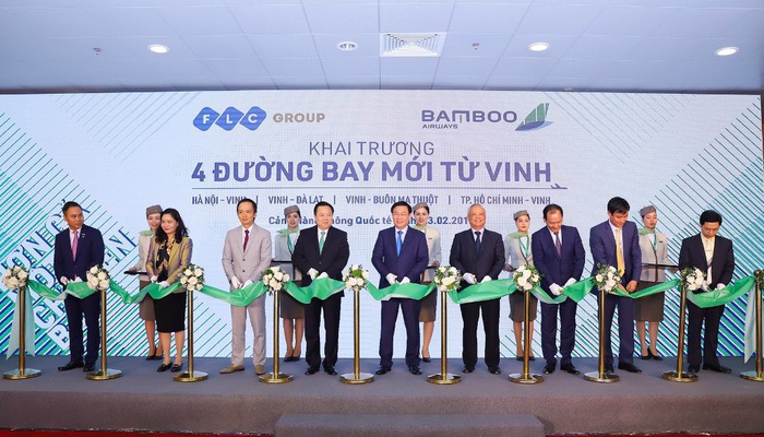 Bamboo Airways chính thức khai trương 4 đường bay từ Vinh